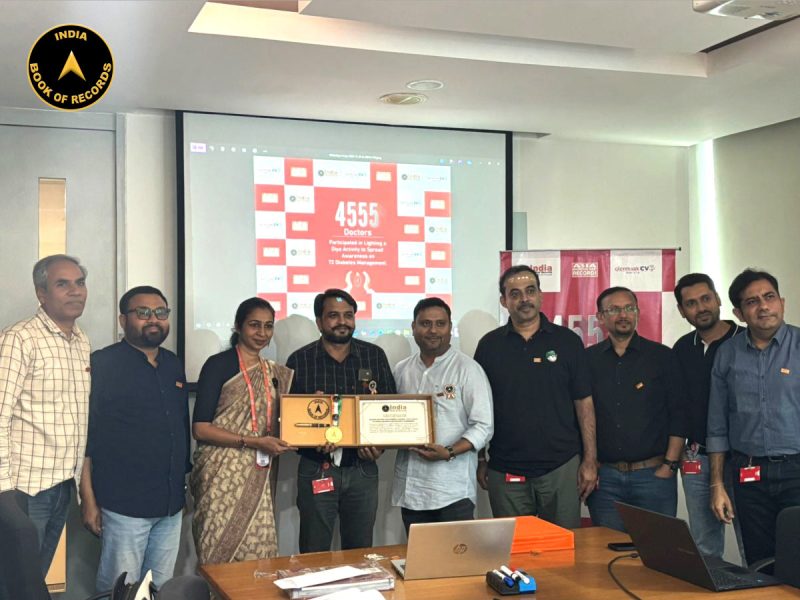 Maximum Doctors Participated in Lighting a Diya Activity to Spread Awareness on T2 Diabetes Management (2)