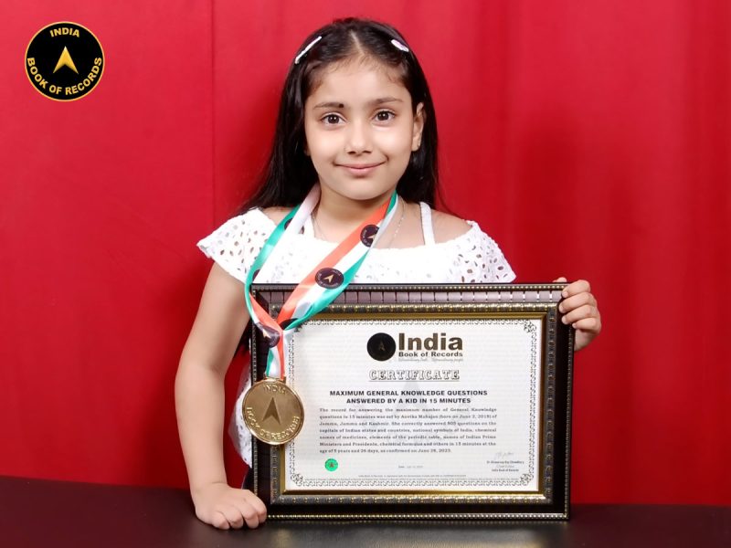Maximum General Knowledge questions answered by a kid in 15 minutes