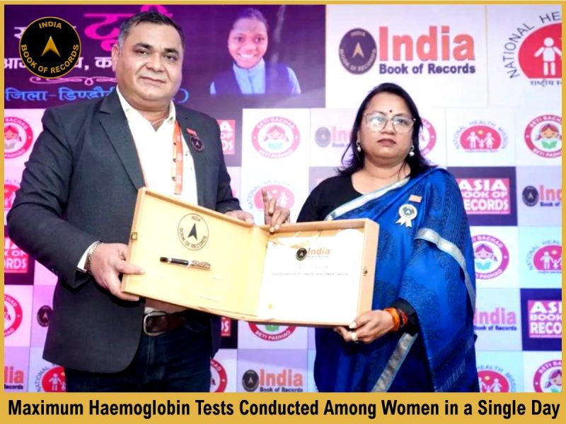 Maximum Haemoglobin Tests Conducted Among Women in a Single Day