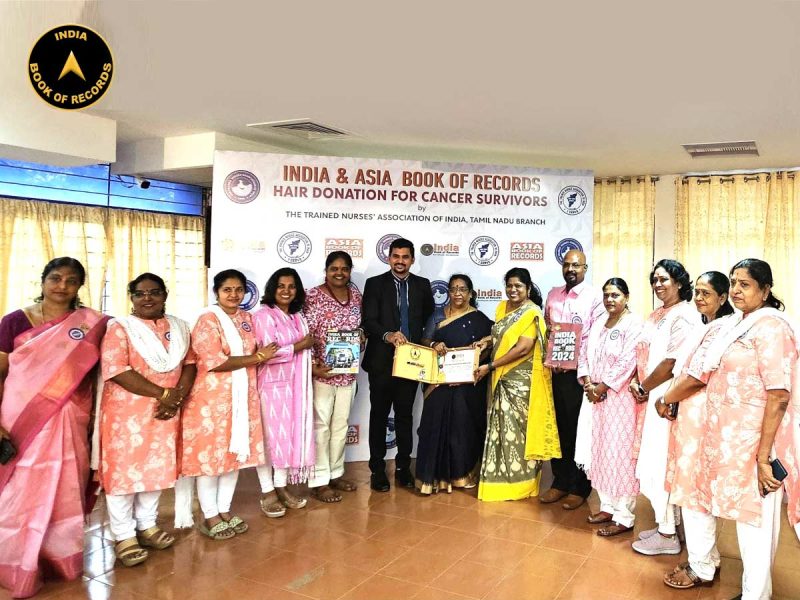 Maximum Nurses Donated Hair for Cancer Patients