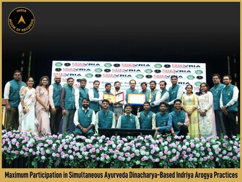 Maximum Participation in Simultaneous Ayurveda Dinacharya-Based Indriya Arogya Practices