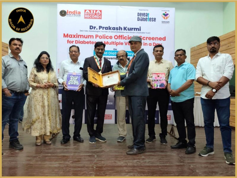 Maximum Police Officials Screened for Diabetes
