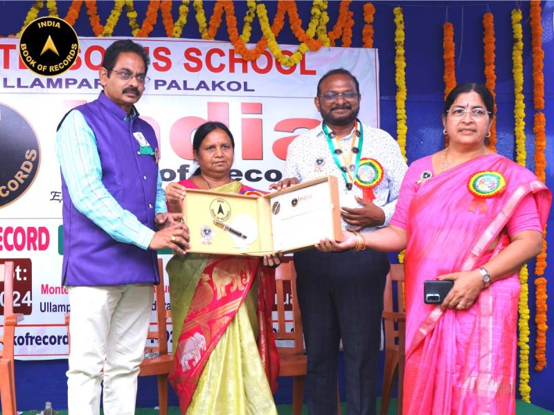 Maximum Science Projects Exhibited by A School