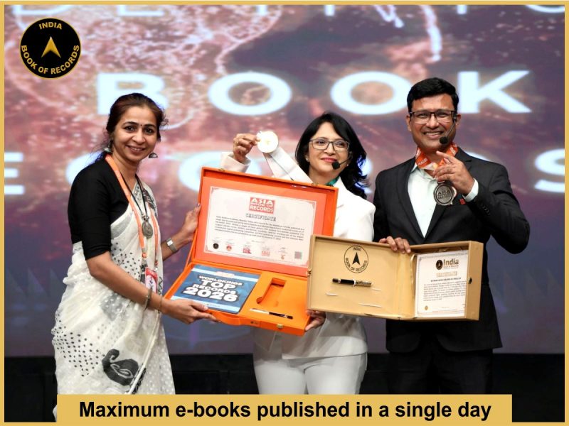 Maximum e-books published in a single day