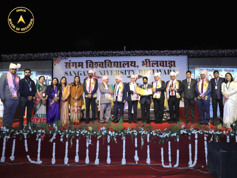 Maximum students participating in an international conference on management