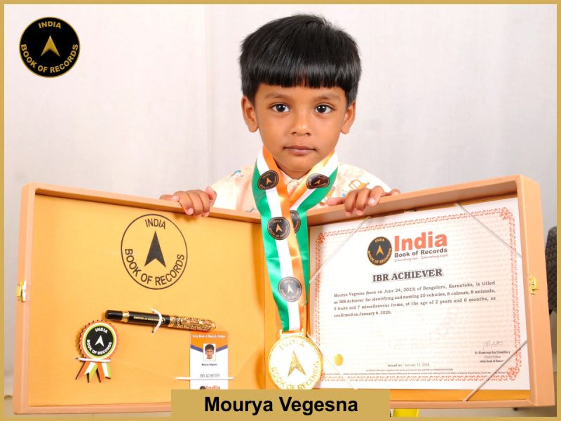 Mourya Vegesna - IBR Achiever