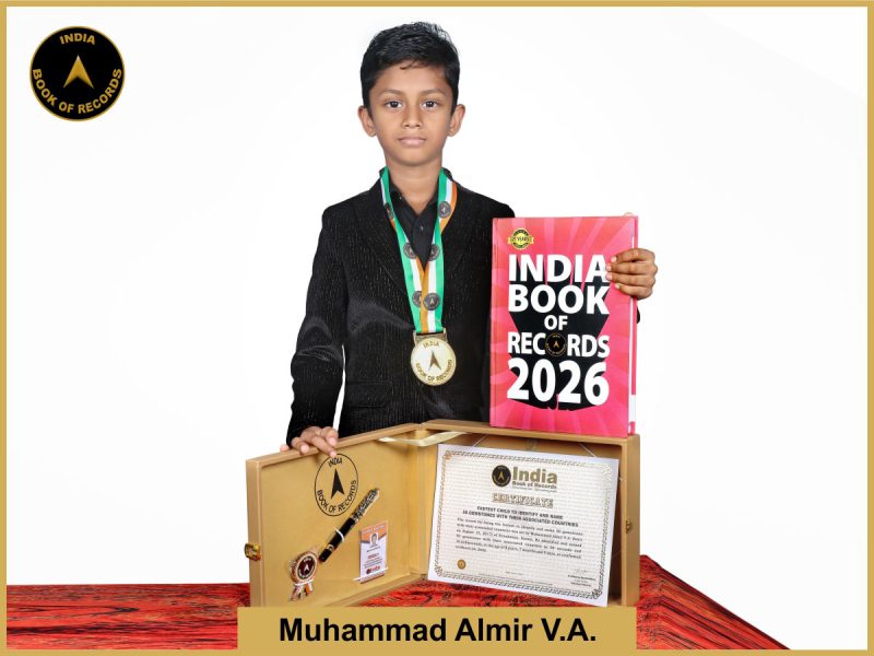 Fastest child to identify and name 50 gemstones with their associated countries