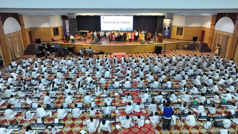 Musical Push to Stop Child Labour (2)
