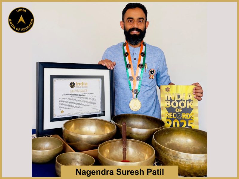 Longest Continuous Singing Bowl Sound Healing Session Performed by an Individual