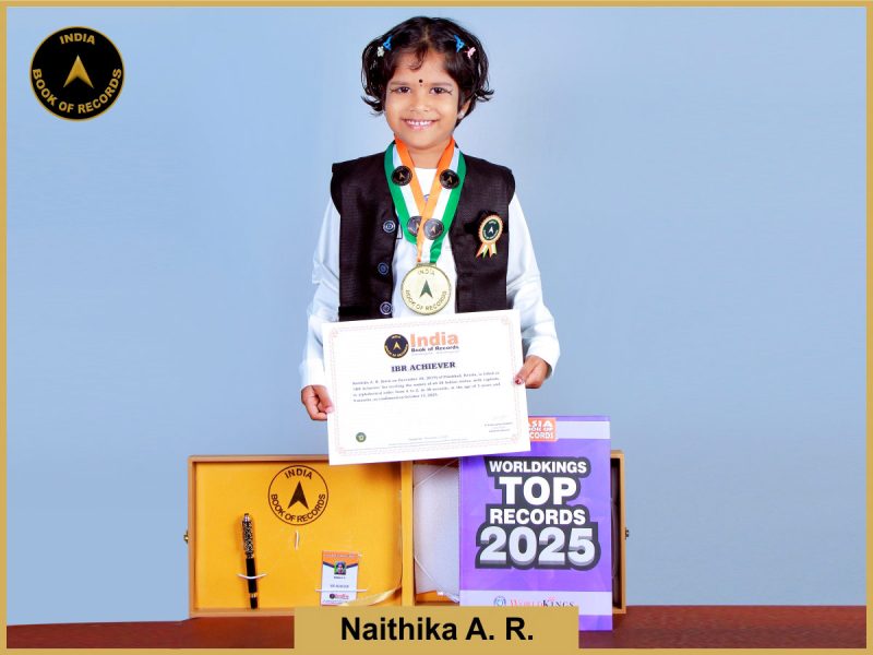Naithika A. R. - IBR Achiever