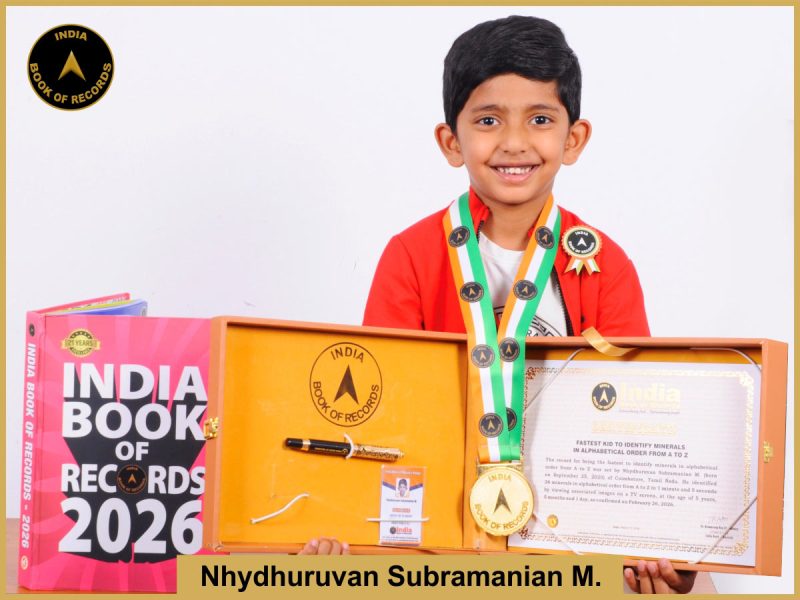 Fastest kid to identify minerals in alphabetical order from A to Z