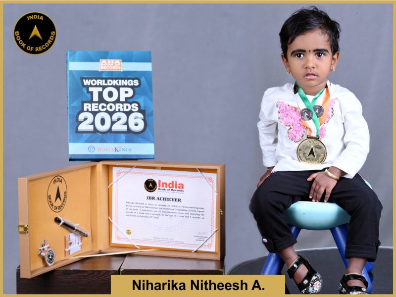 Niharika Nitheesh A. - IBR Achiever