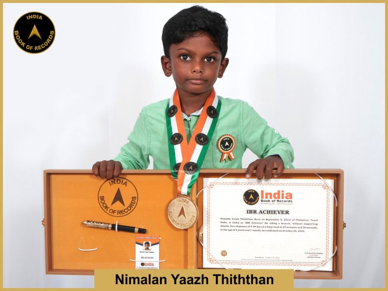 Nimalan Yaazh Thiththan - IBR Achiever