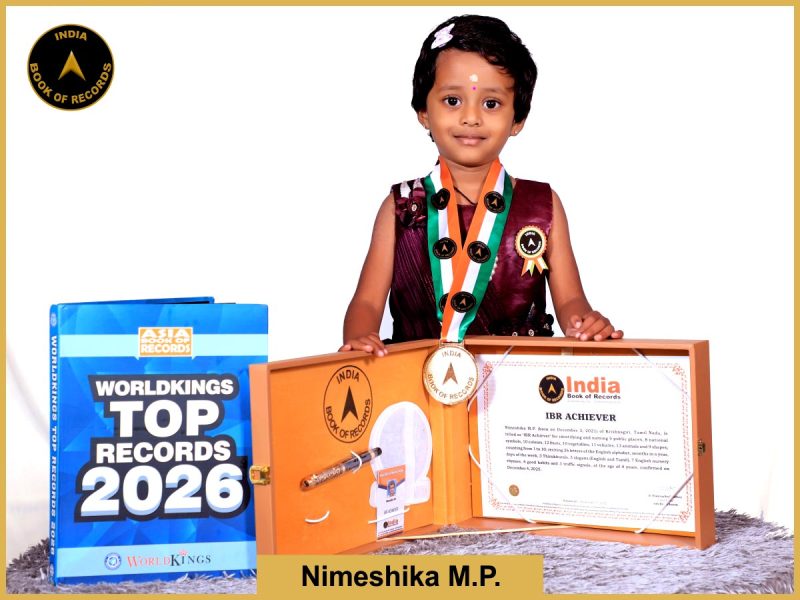 Nimeshika M.P. - IBR Achiever