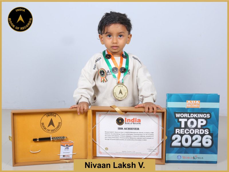 Nivaan Laksh V. - IBR Achiever