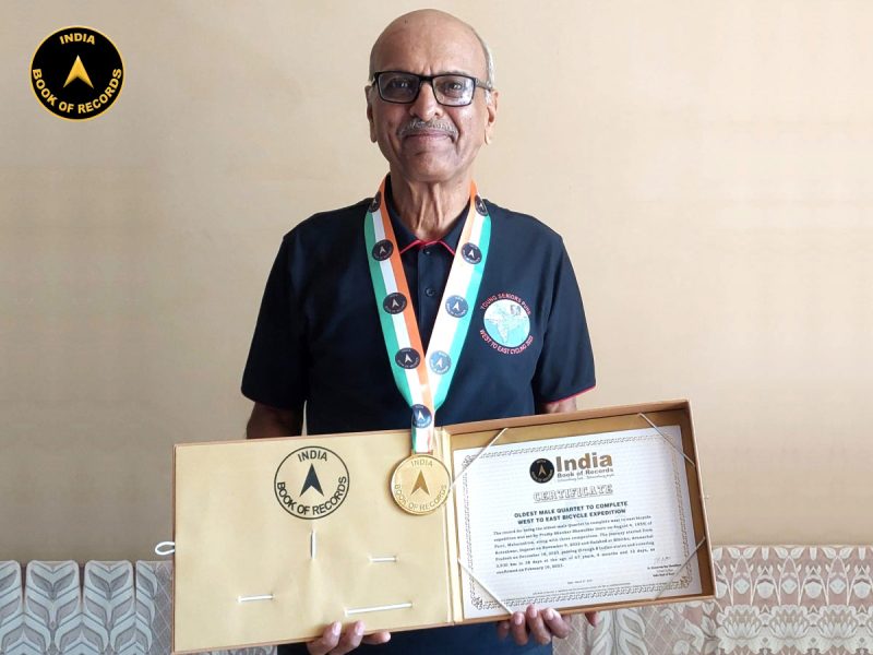 Oldest male Quartet to complete west to east bicycle expedition3