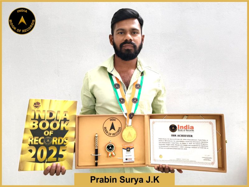Prabin Surya J.K. - IBR Achiever