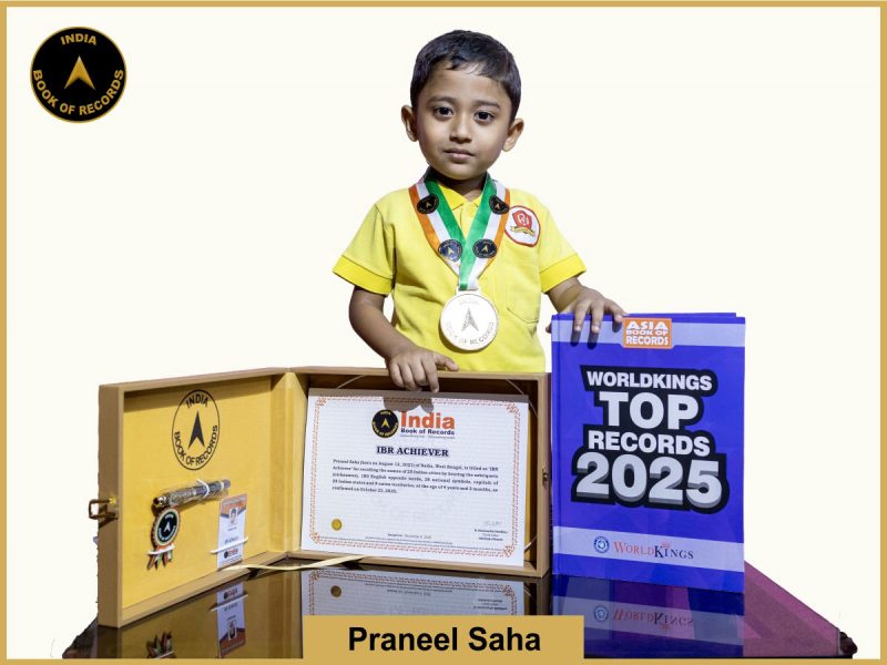 Praneel Saha - IBR Achiever