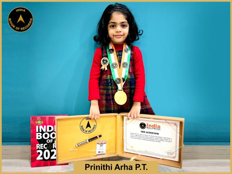 Prinithi Arha P.T. - IBR Achiever