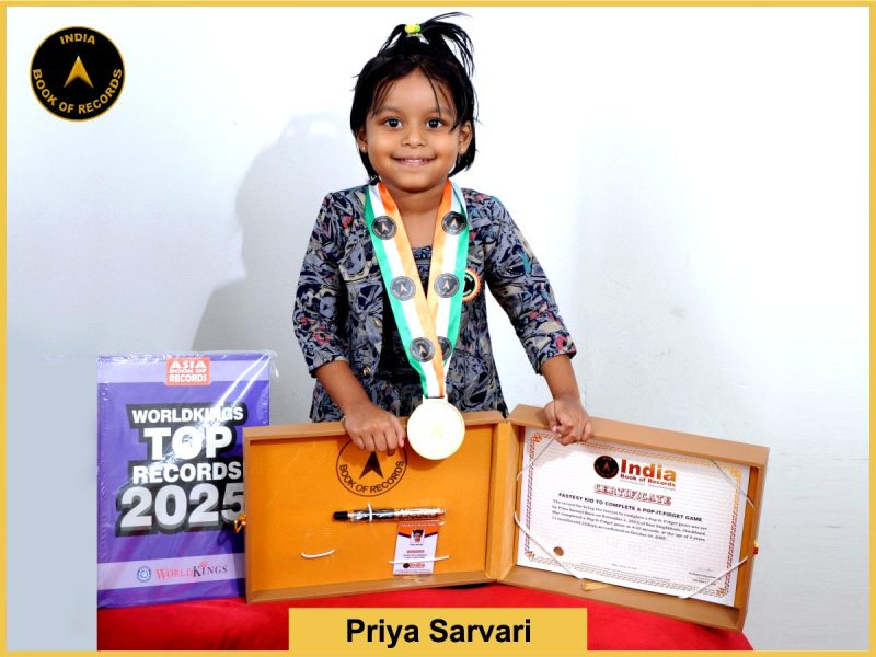 Fastest kid to complete a Pop-It-Fidget game