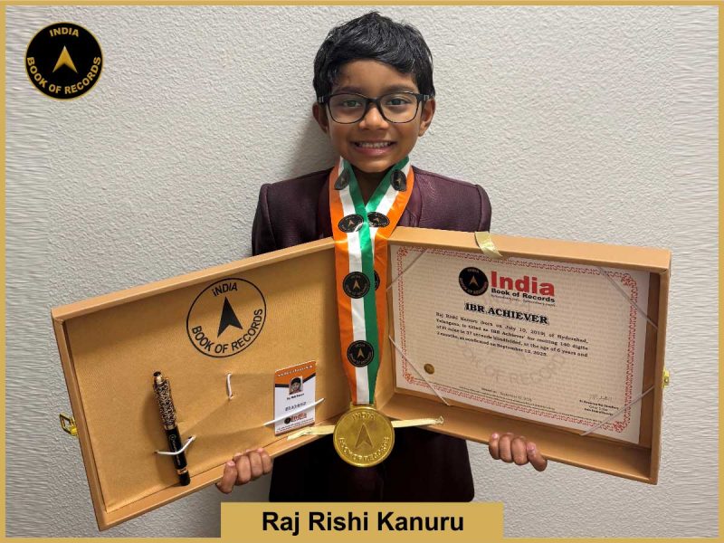 Raj Rishi Kanuru - IBR Achiever