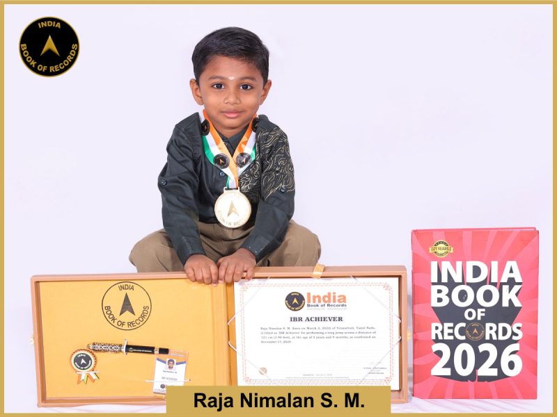 Raja Nimalan S. M. - IBR Achiever