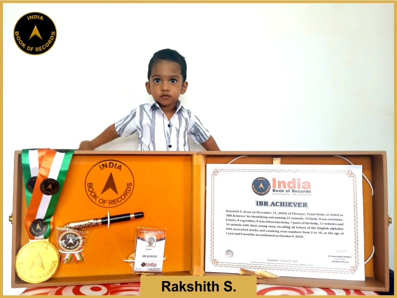 Rakshith S- IBR Achiever