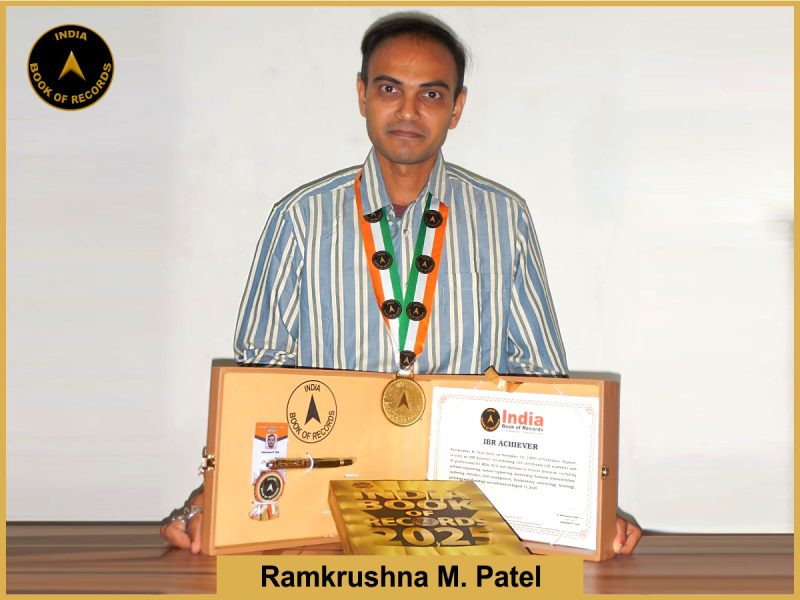 Ramkrushna M. Patel - IBR Achiever