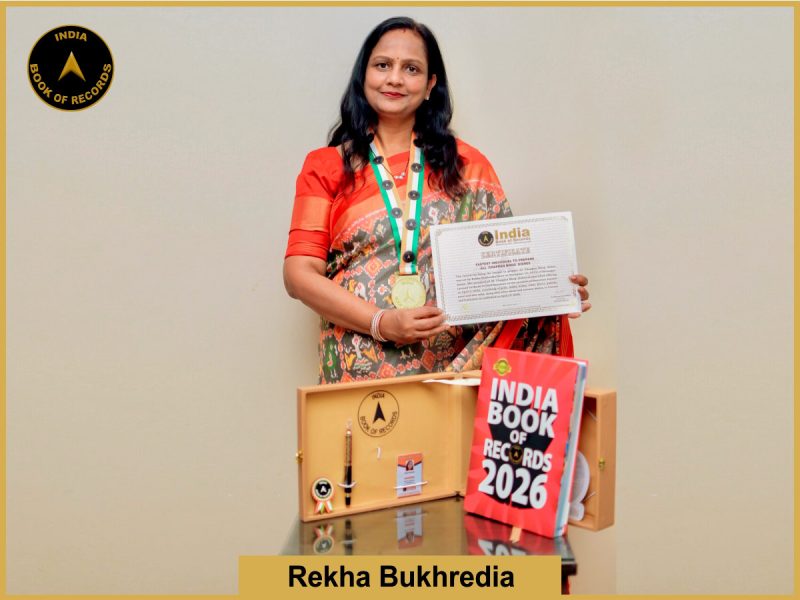 Image of Rekha Bukhredia, Fastest individual to prepare all ‘Chappan Bhog’ dishes.