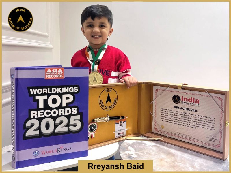 Rreyansh Baid - IBR Achiever