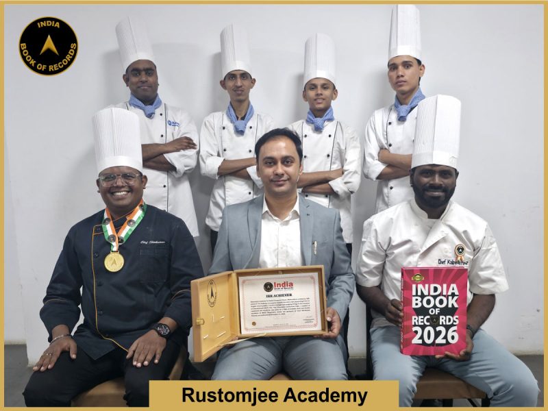 Image of Rustomjee Academy with IBR Achiever certificate.