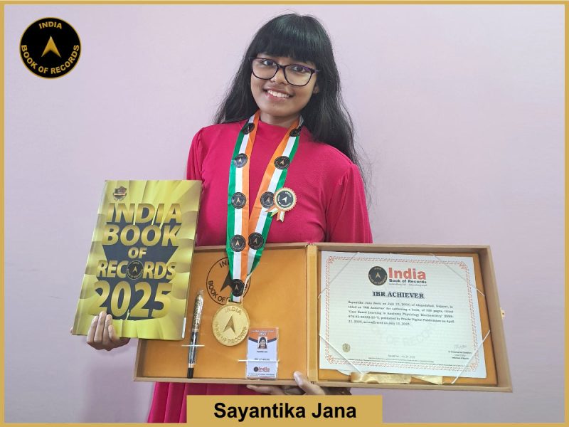 IBR Achiever for authoring a book