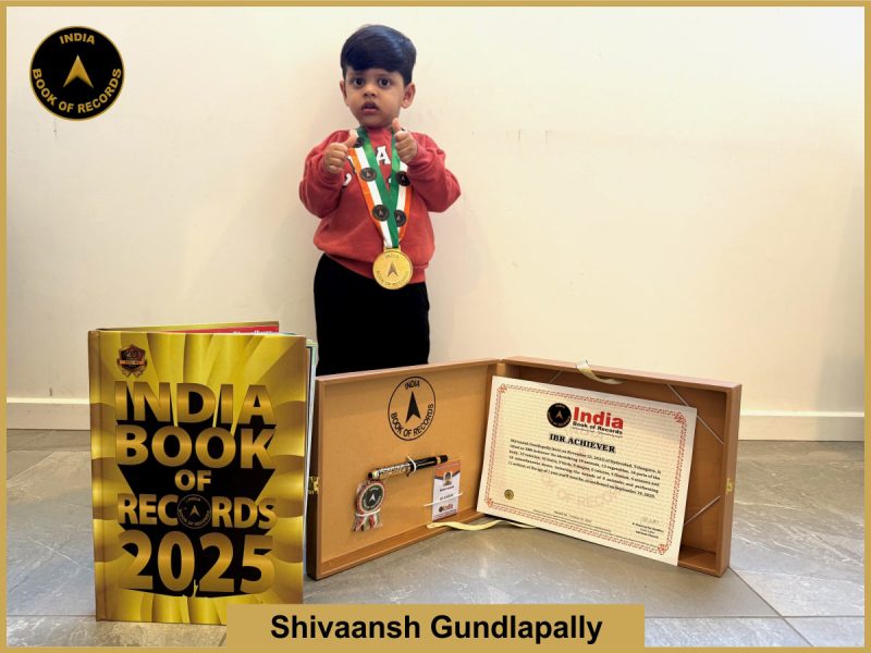 Shivaansh Gundlapally - IBR Achiever