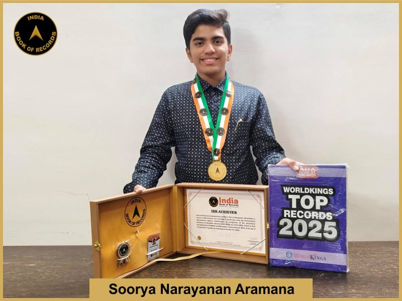 Soorya Narayanan Aramana - IBR Achiever