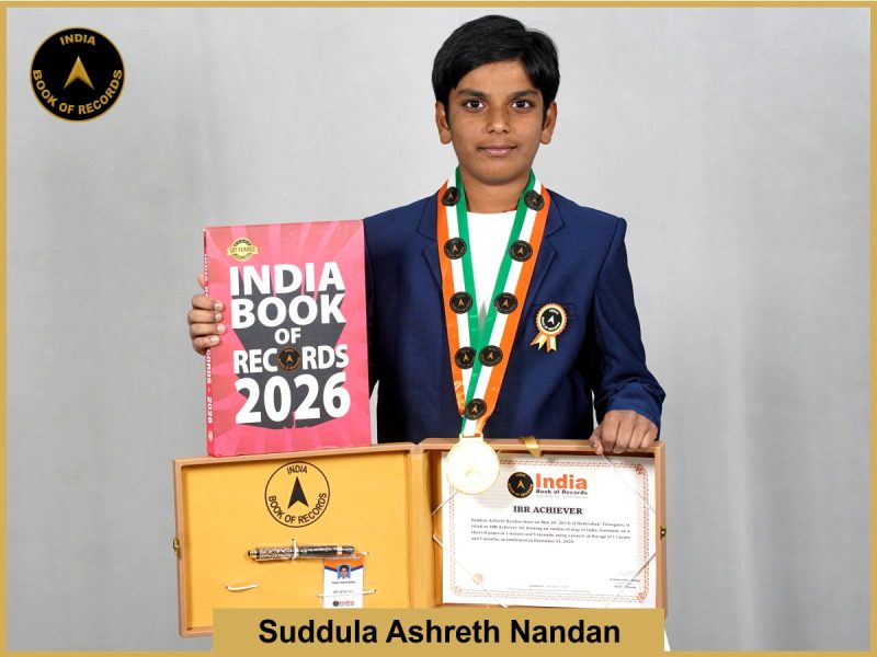 Suddula Ashreth Nandan - IBR Achiever