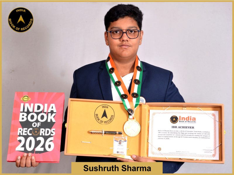 Sushruth Sharma - IBR Achiever