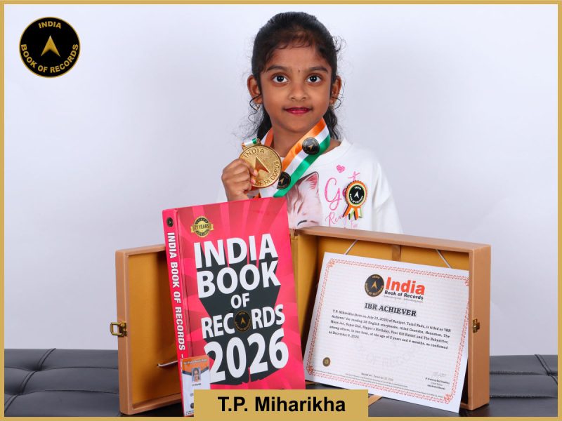 T.P. Miharikha - IBR Achiever