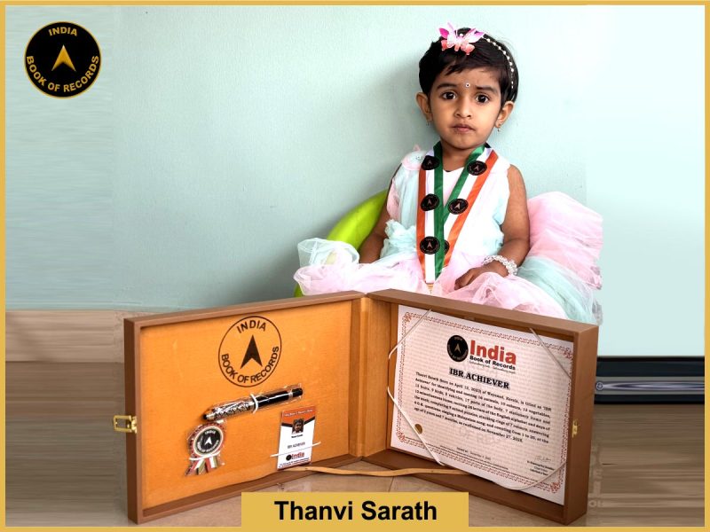 Thanvi Sarath - IBR Achiever