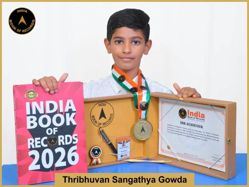 Thribhuvan Sangathya Gowda - IBR Achiever