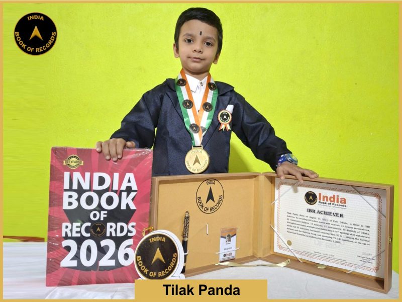Tilak Panda - IBR Achiever