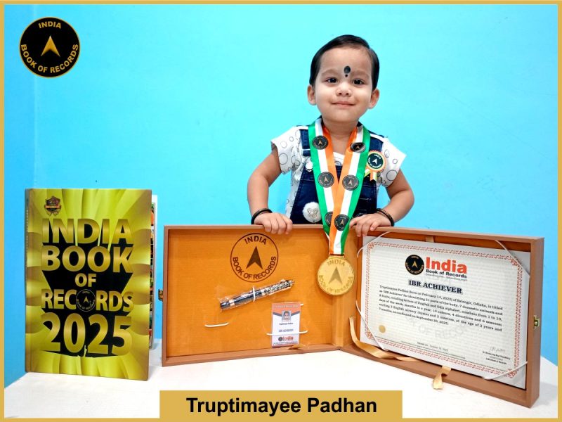 Truptimayee Padhan - IBR Achiever