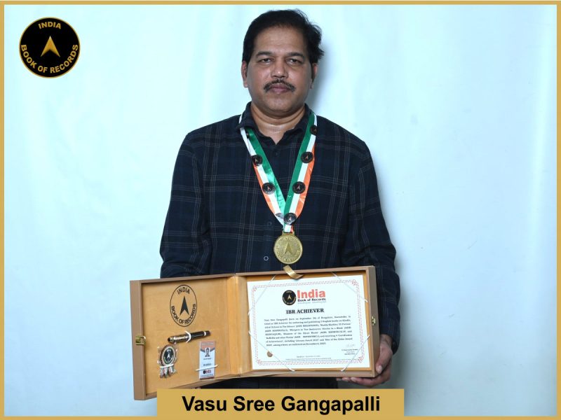 Vasu Sree Gangapalli - IBR Achiever