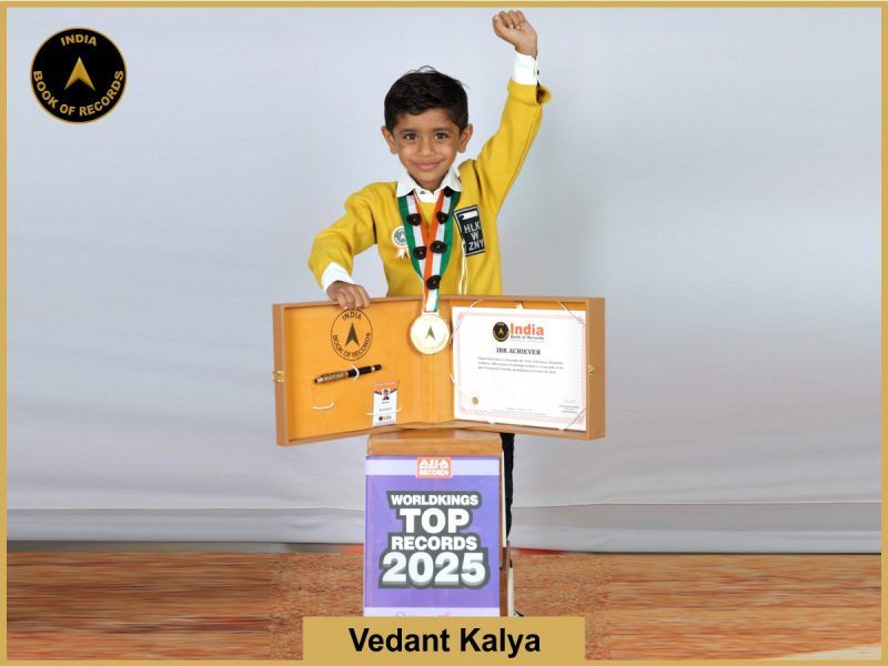 Vedant Kalya - IBR Achiever