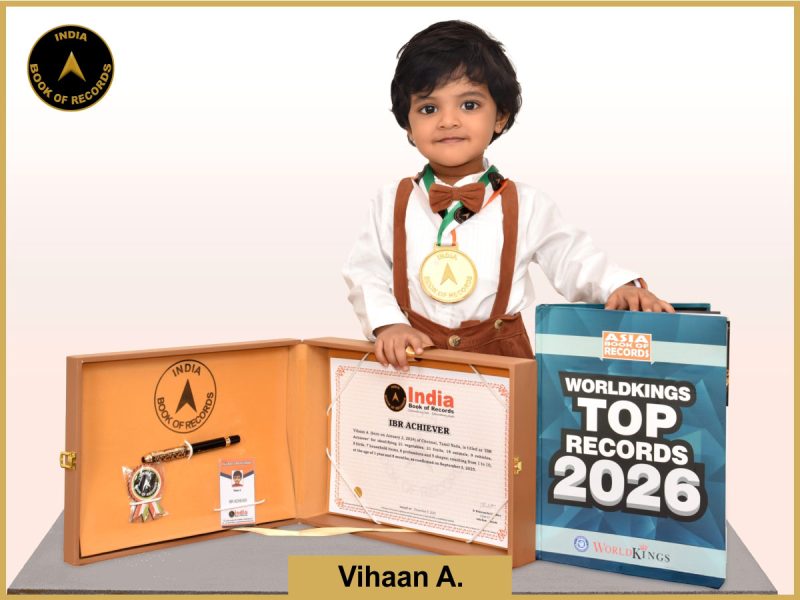 Vihaan A. - IBR Achiever