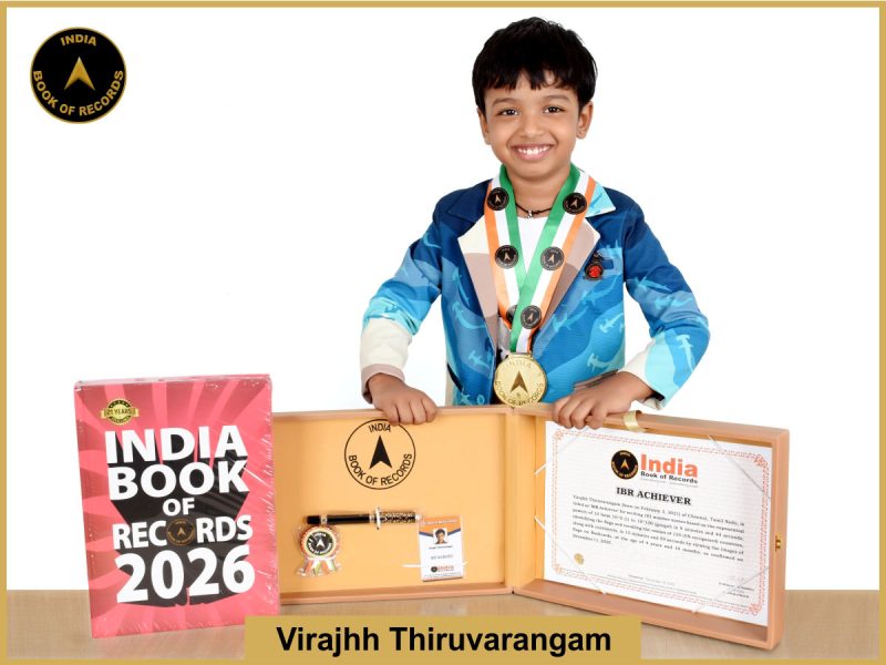 Virajhh Thiruvarangam - IBR Achiever