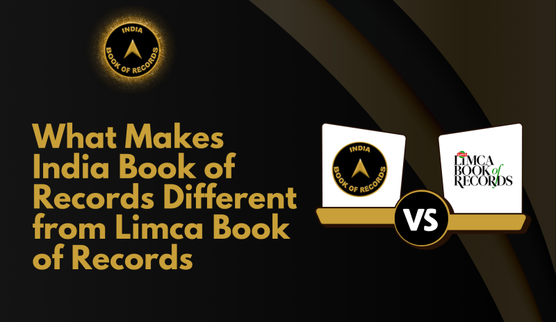 India Book of Records vs Limca Book of Records