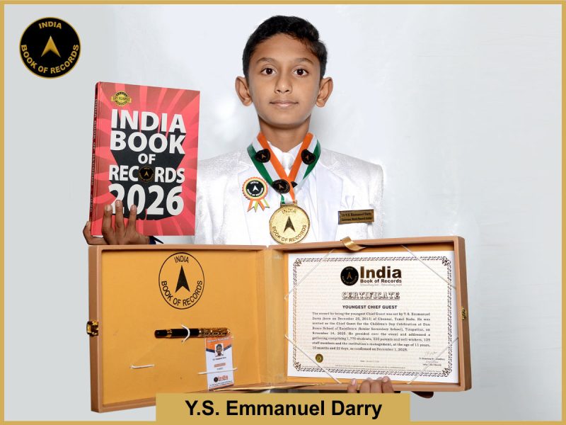 Youngest Chief Guest