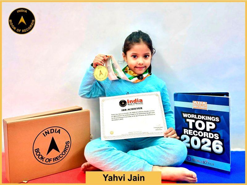 Yahvi Jain - IBR Achiever