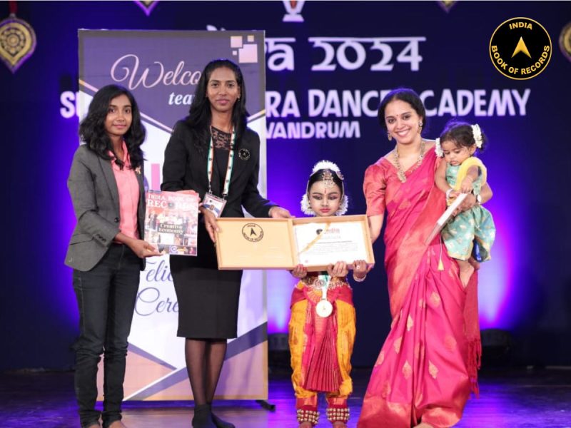 Youngest to Perform Bharatanatyam Arangetram