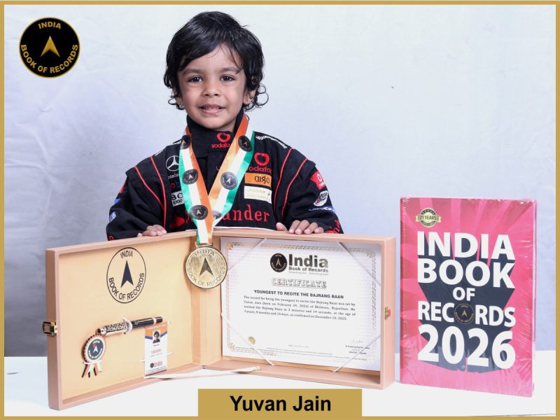 Youngest to recite the Bajrang Baan